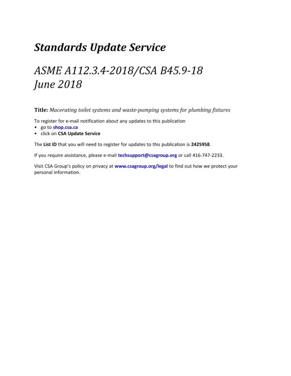 ASME A112.3.4-2018/CSA B45.9-18 (R2023) pdf