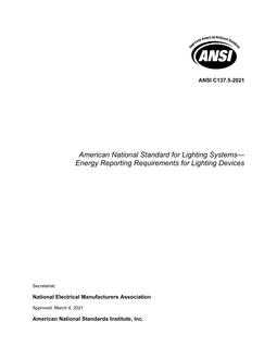 ANSI C137.5-2021 pdf