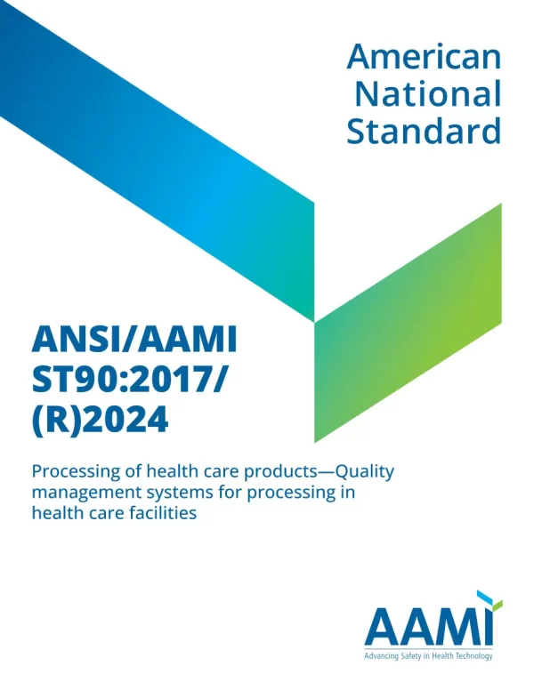 AAMI ST90:2017/ (R)2024 pdf