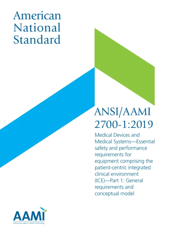 AAMI 2700-1:2019 pdf