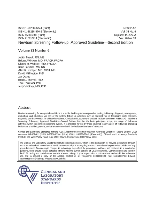 CLSI NBS02-A2 pdf