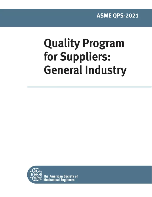 ASME QPS-2021 pdf