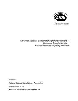 ANSI C82.77-10-2021 pdf