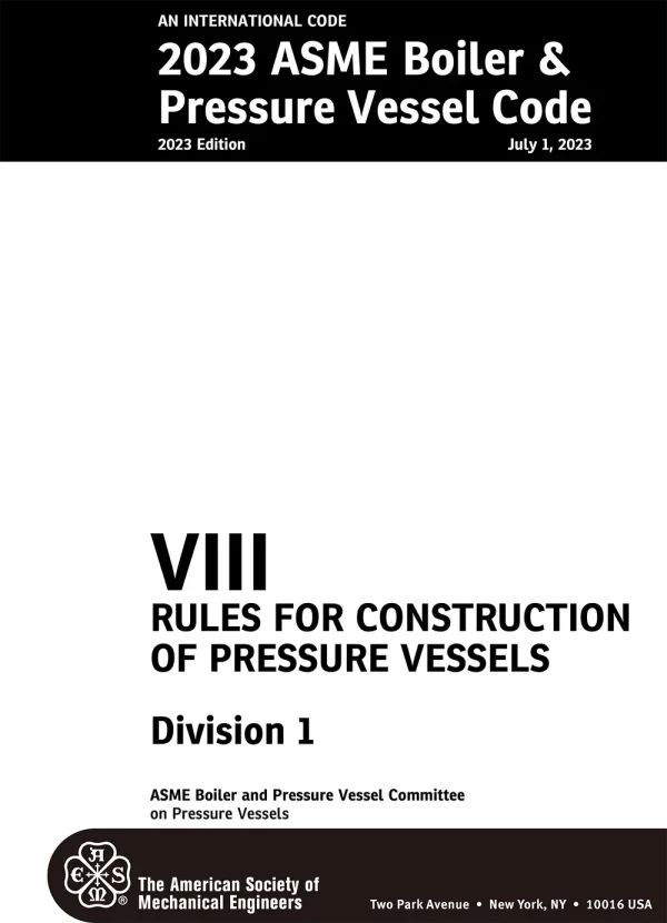 ASME BPVC.VIII.1-2023 pdf