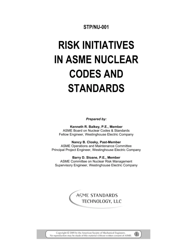 ASME STP-NU-001 pdf