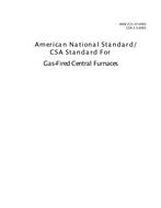 CSA ANSI Z21.47-2003/CSA 2.3-2003 pdf