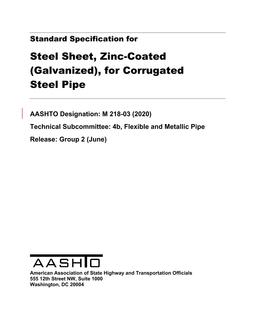 AASHTO M 218-03 (2020) pdf