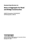 AASHTO M 43-05 (2022) pdf