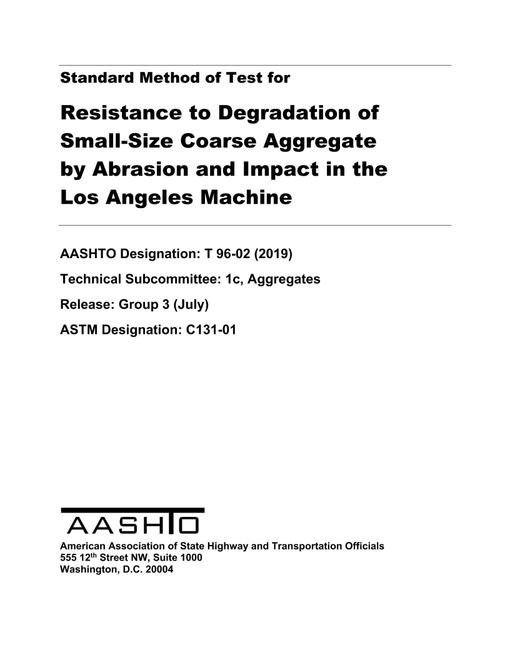 AASHTO T 96-02 (2019) pdf