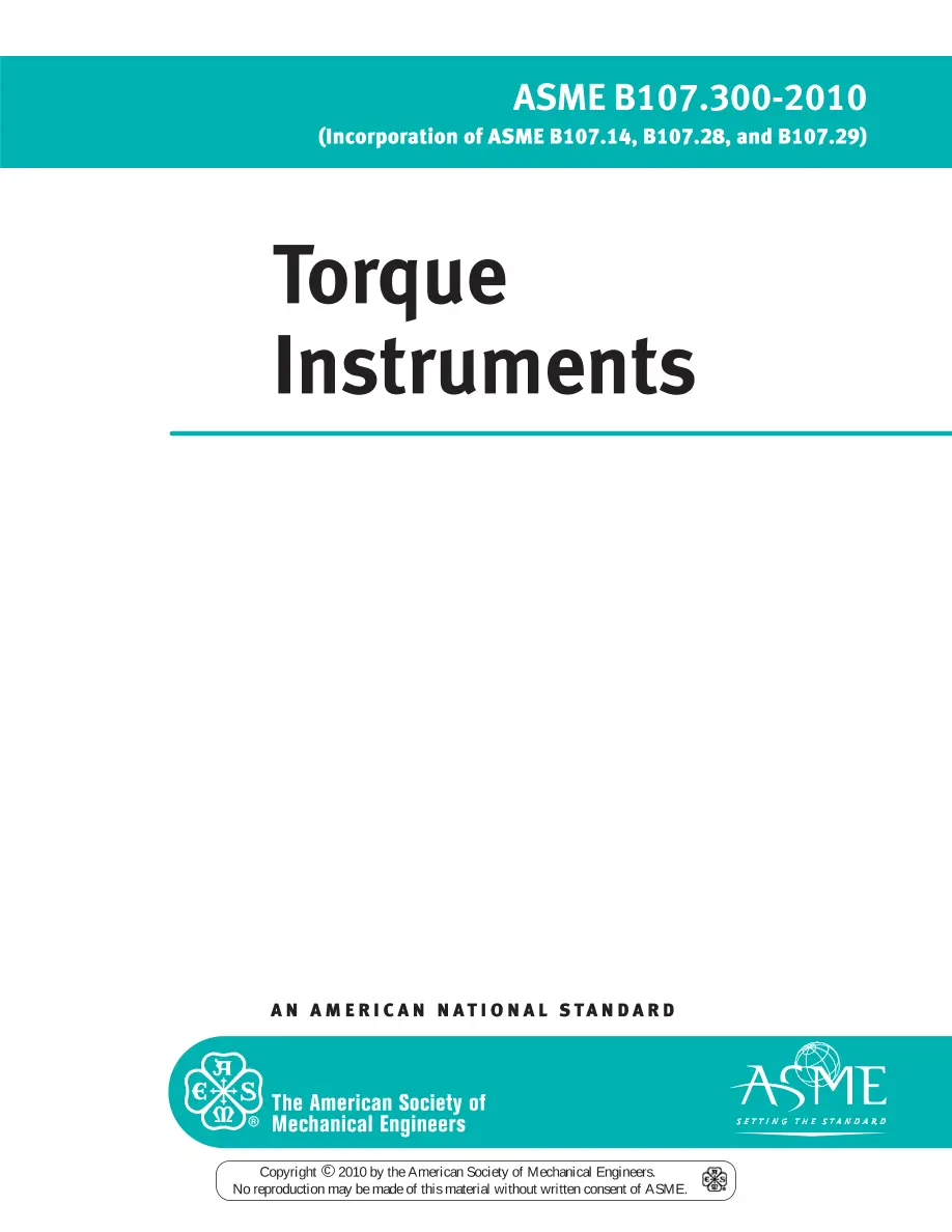 ASME B107.300-2010 (R2016) pdf