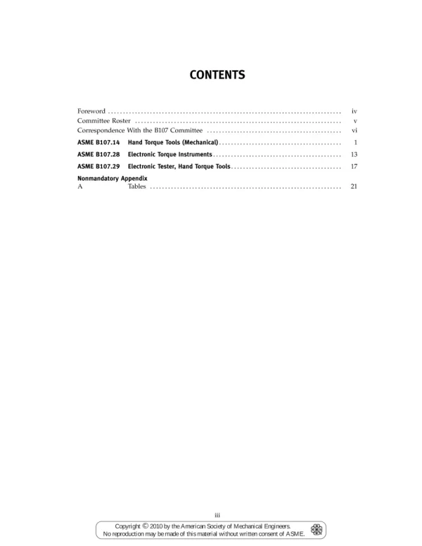 ASME B107.300-2010 (R2016) pdf