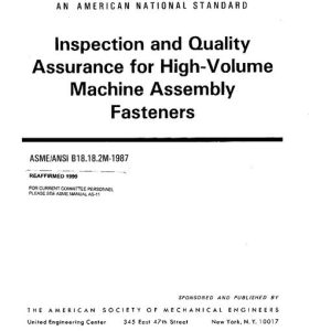 ASME B18.18.2M-1987 (R2005) pdf