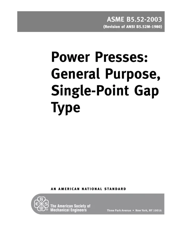 ASME B5.52-2003 (R2024) pdf