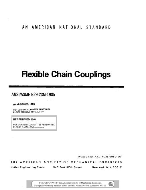 ASME B29.23M-1985 (R2004) pdf