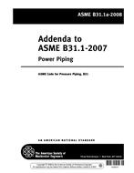 ASME B31.1a-2008 pdf