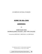 ASME B5.60a-2005 pdf