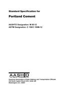 AASHTO M 85-12 pdf