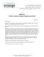 AASHTO GDHS-6-E-1 pdf