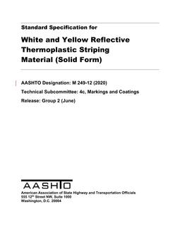 AASHTO M 249-12 (2020) pdf