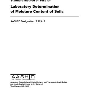 AASHTO T 265-12 pdf