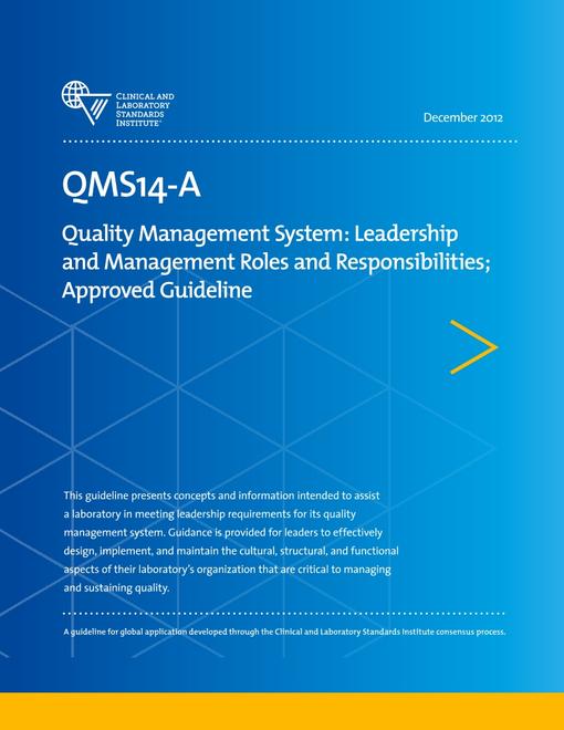 CLSI QMS14-A (R2018) pdf