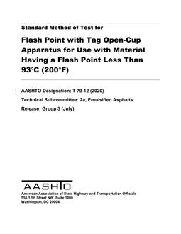 AASHTO T 79-12 (2020) pdf