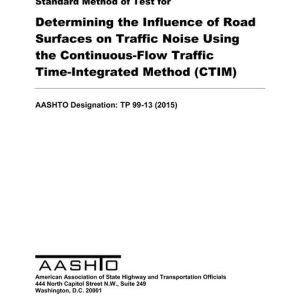 AASHTO TP 99-13 (2015) pdf