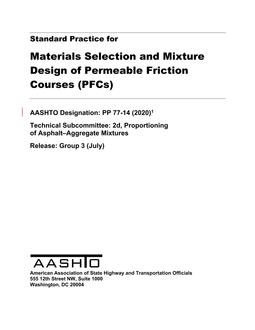 AASHTO PP 77-14 (2021) pdf