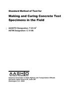 AASHTO T 23-14 pdf