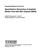 AASHTO T 164-14 (2018) pdf