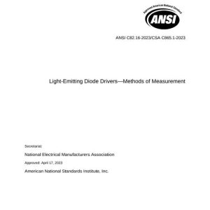 ANSI C82.16-2023 pdf