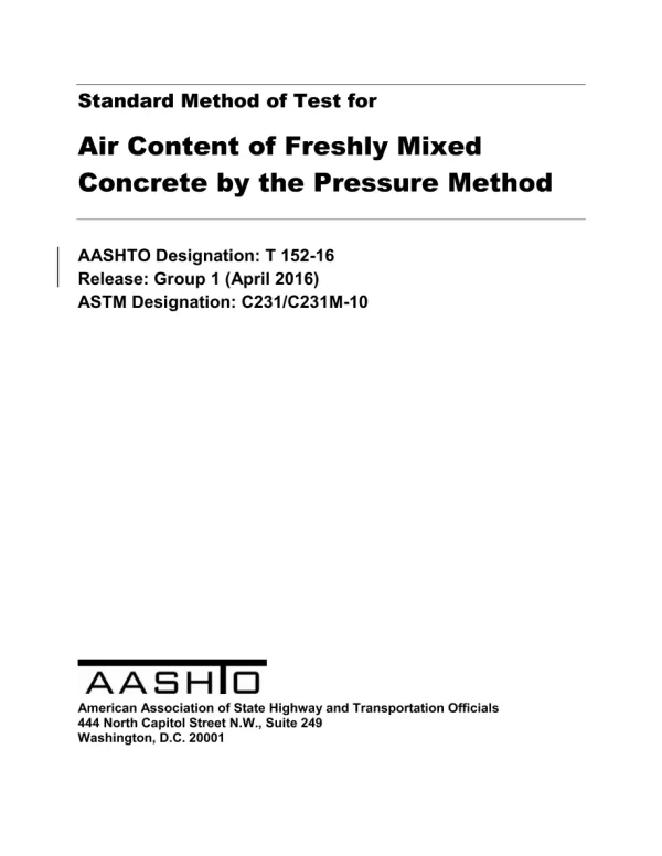 AASHTO T 152-16 pdf