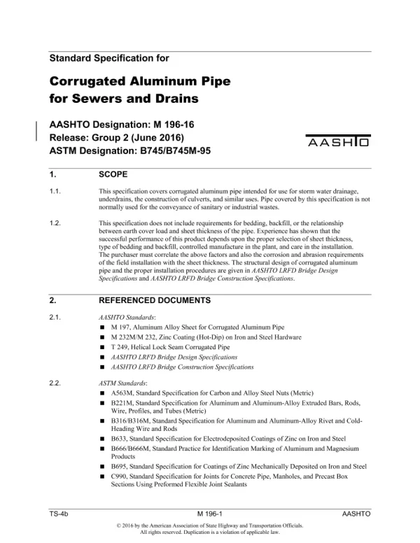 AASHTO M 196-16 pdf