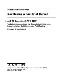 AASHTO R 75-16 (2020) pdf