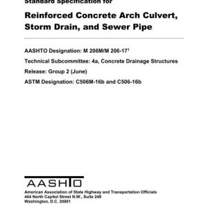 AASHTO M 206M/M 206-17 pdf