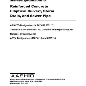 AASHTO M 207M/M 207-17 pdf