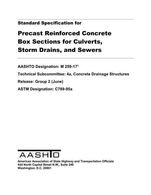 AASHTO M 259-17 pdf