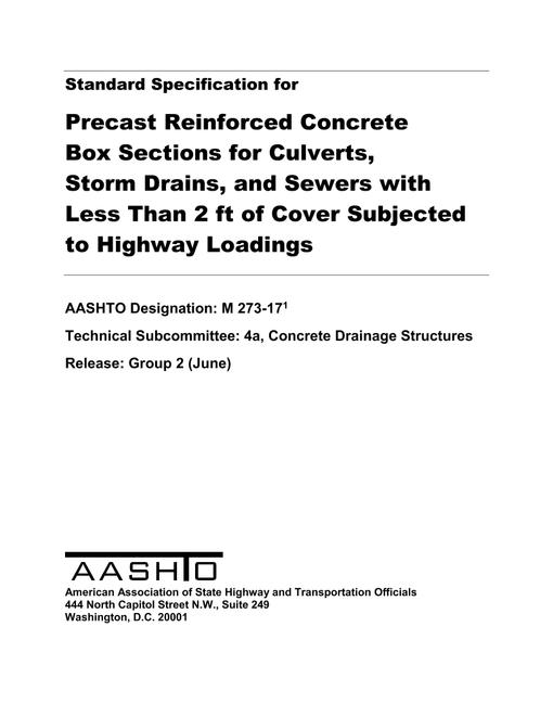 AASHTO M 273-17 pdf