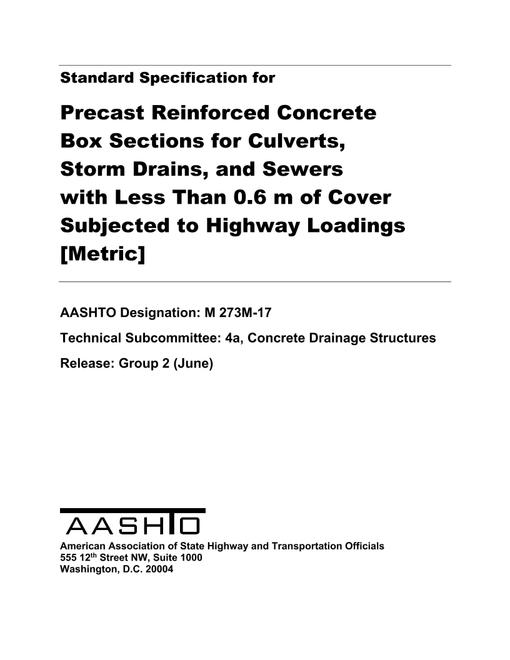 AASHTO M 273M-17 pdf