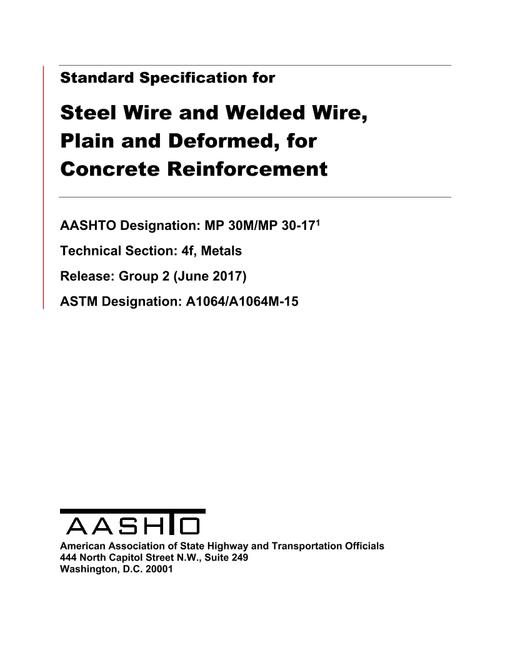 AASHTO MP 30M/MP 30-17 pdf