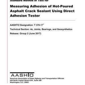 AASHTO T 370-17 pdf