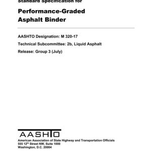 AASHTO M 320-17 pdf