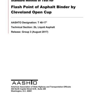 AASHTO T 48-17 pdf