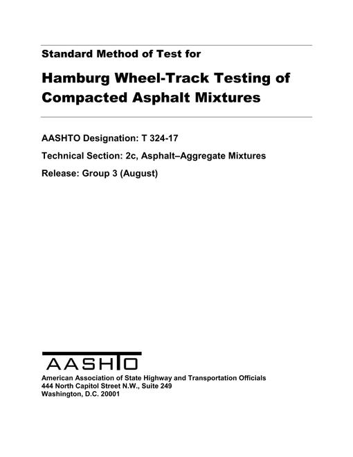 AASHTO T 324-17 pdf