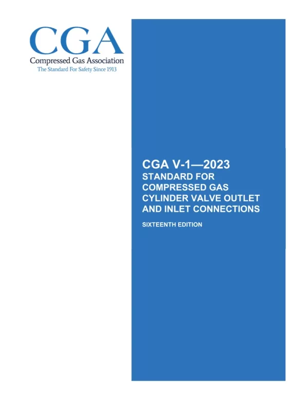 CGA V-1 pdf