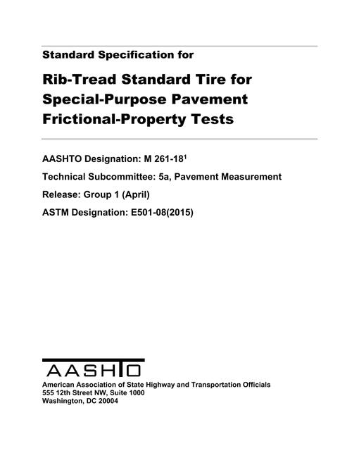 AASHTO M 261-18 pdf