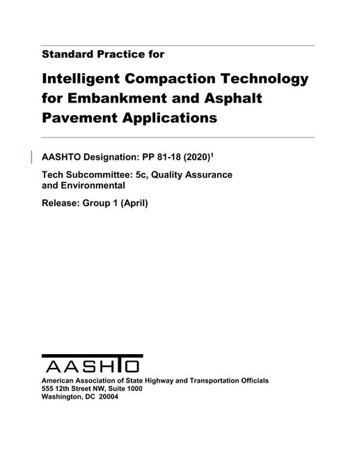 AASHTO PP 81-18 (2020) pdf