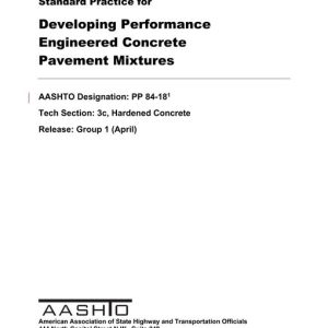 AASHTO PP 84-18 pdf