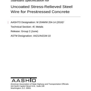 AASHTO M 204M/M 204-14 (2018) pdf