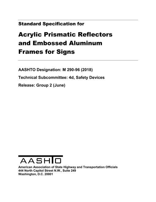 AASHTO M 290-96 (2018) pdf